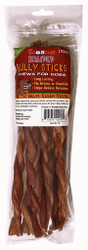 1 Pound 12 Inch BRAIDED Bully Sticks In Zip Lock Bag