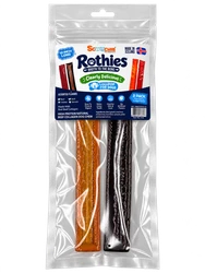 Rothies Scoochie 10" 2 Pk Scoochie Broth To The Bone Clear Collagen Chew