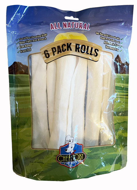 6 Pack Rawhide Rolls