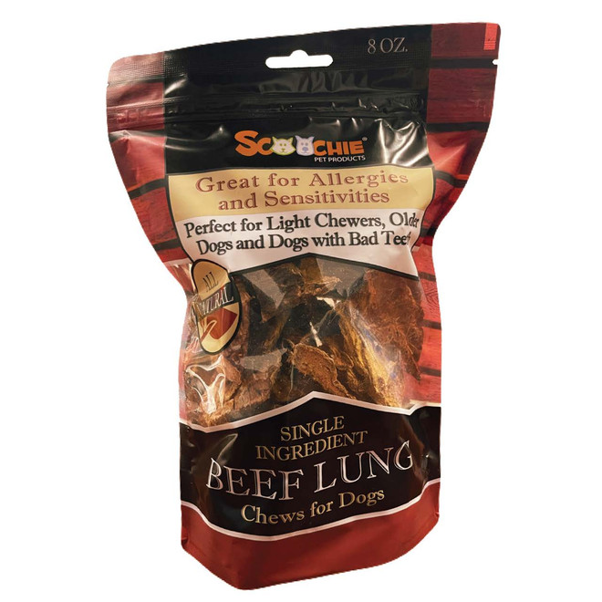 8 Ounce Beef Lung in Zip Lock Bag