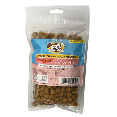 Chewka Dog Training Treats - Bacon Flavor 4.5 oz