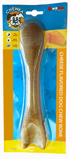 Large Chewka Bone Cheese Carded