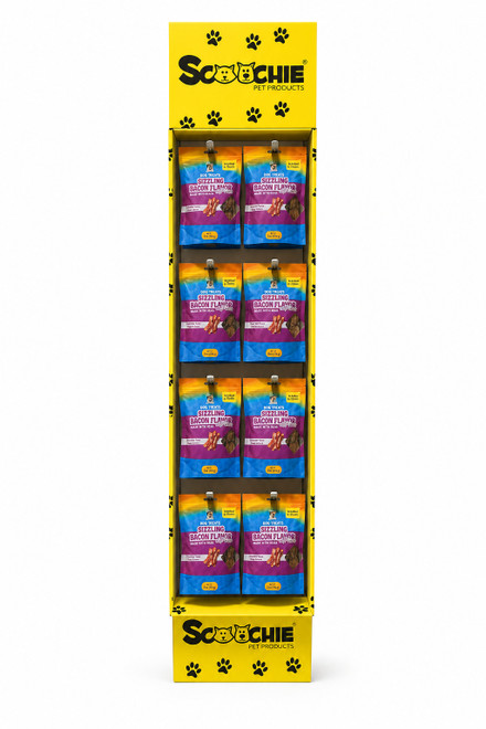 Sizzling Bacon Power Wing - 16 oz Bags 84 per Display