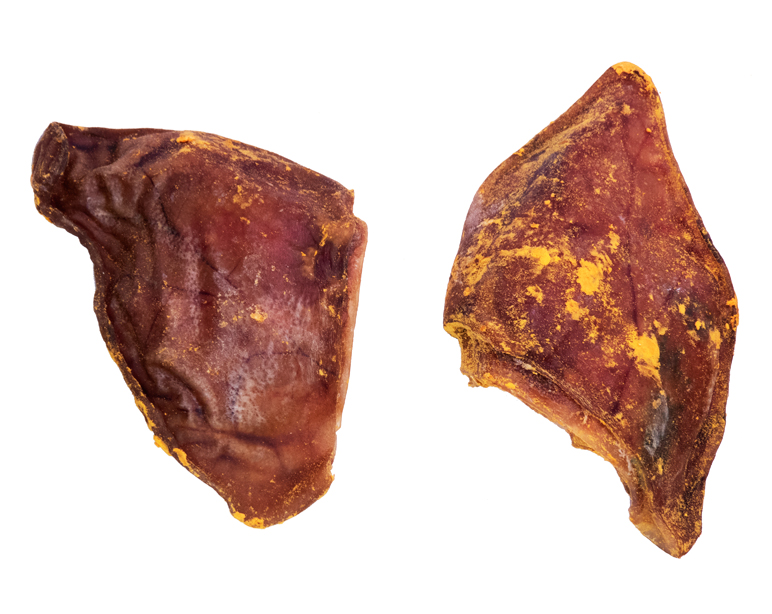 Bacon & Cheddar Loaded Pig Ears 100 Bulk Per Box