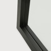 Ethnicraft Black Oak Light Frame Mirror