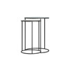 Knightsbridge Round Nesting Side Tables - Blue