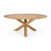 Ethnicraft Circle Teak Outdoor Dining Table