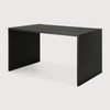 Ethnicraft Oak U Black Office Desk