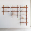 Ethnicraft PI  Mahogany Shelves