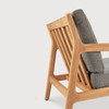 Ethnicraft Teak Outdoor 3 Seat Sofa Jack Mocha Cushions