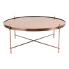 Copper Coffee Table Round - Cupid