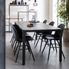 Black Wooden Dining Table 180cm - Storm