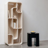 Open Shelving Unit Cream Beige - Seven