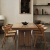 Ethnicraft Extending Large Teak Dining Table
