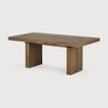 Ethnicraft Extending Large Teak Dining Table