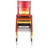 Retro Stacking Chair Set - Back To School  - Gloss White