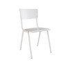 Retro Stacking Chair Set - Back To School  - Gloss White