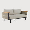 Ethnicraft Corbey Outdoor 2 Seat Sofa Oyster