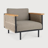 Ethnicraft Corbey Outdoor  Lounge Chair Silt