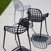 Raven Black Aluminium Pair of 2  Outdoor Chairs - Albert Kuip
