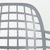 Storm Grey Aluminium Pair of 2 Outdoor Chairs - Albert Kuip