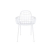 Cloud White Aluminium Pair of 2 Outdoor Chairs - Albert Kuip