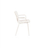 Clay White  Aluminium Pair of 2 Outdoor Armchairs - Vondel
