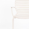Clay White  Aluminium Pair of 2 Outdoor Armchairs - Vondel