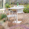 Clay White  Aluminium Pair of 2 Outdoor Armchairs - Vondel
