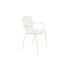 Clay White  Aluminium Pair of 2 Outdoor Armchairs - Vondel