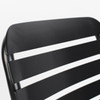 Jet Black Aluminium Pair of 2 Outdoor Armchairs - Vondel