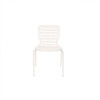 Clay White Aluminium Pair of 2 Outdoor Chairs - Vondel