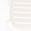 Clay White Aluminium Pair of 2 Outdoor Chairs - Vondel