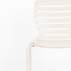 Clay White Aluminium Pair of 2 Outdoor Chairs - Vondel