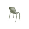 Sorrel Green Aluminium Pair of 2 Outdoor Chairs - Vondel