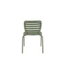 Sorrel Green Aluminium Pair of 2 Outdoor Chairs - Vondel