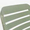 Sorrel Green Aluminium Pair of 2 Outdoor Chairs - Vondel