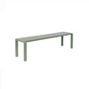 Sorrel Green Aluminium Outdoor Bench - Vondel