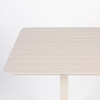 Clay White Aluminium Outdoor Bistro Table  - Vondel