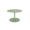 Moss Green Metal Outdoor Coffee Table  - Snow