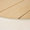 Aluminium & Oak Effect Outdoor Coffee Table  - Vista