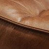 Ethnicraft Tan Leather Sofa 701 Set 3 Left