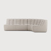Ethnicraft Beige Sofa 701 Set 2 Right