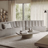 Ethnicraft Beige Sofa 701 Set 7 Right