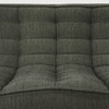 Ethnicraft Moss Green Eco Fabric Sofa 701 Set 8 Right