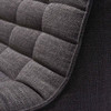 Ethnicraft Dark Grey Fabric Sofa 701 Set 7 Left