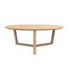 Ethnicraft Oak Tripod Coffee Table