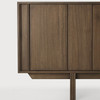 Ethnicraft Wild Brown Teak Sideboard – Pillar