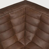 Ethnicraft N701 Modular Sofa - Chestnut Leather Ethnicraft N701 Modular Sofa - Chestnut Leather