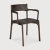 Ethnicraft PI Teak Dining Chair with Armrests